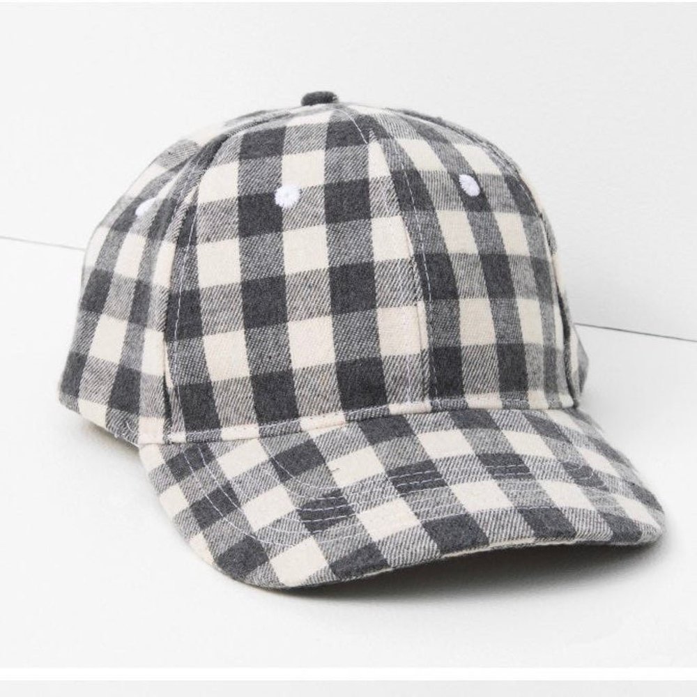 Cocus Pocus Buffalo Check Baseball Cap - image 1